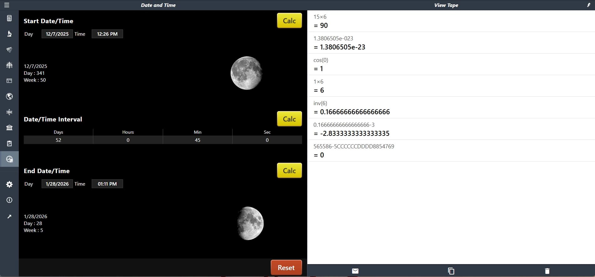 Track Time with CalcPro's Date and Time Calculator