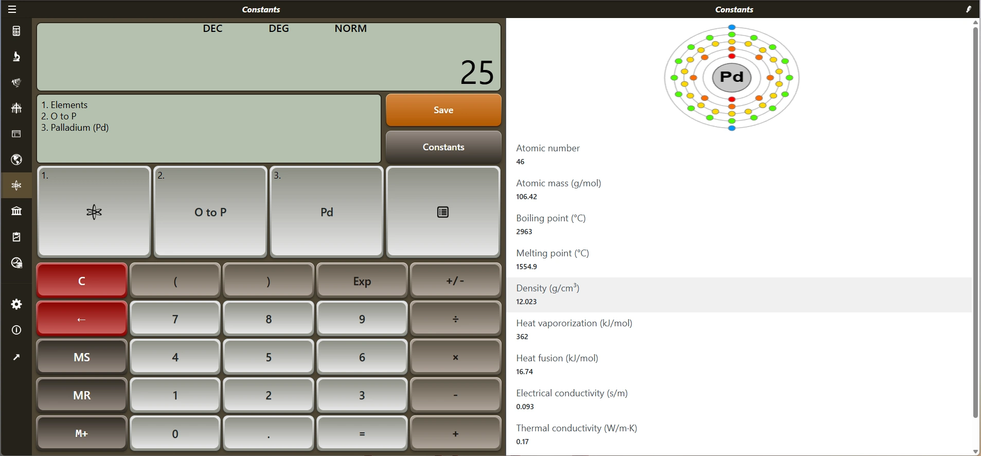 CalcPro Quick Reference Card - All Functions at a Glance
